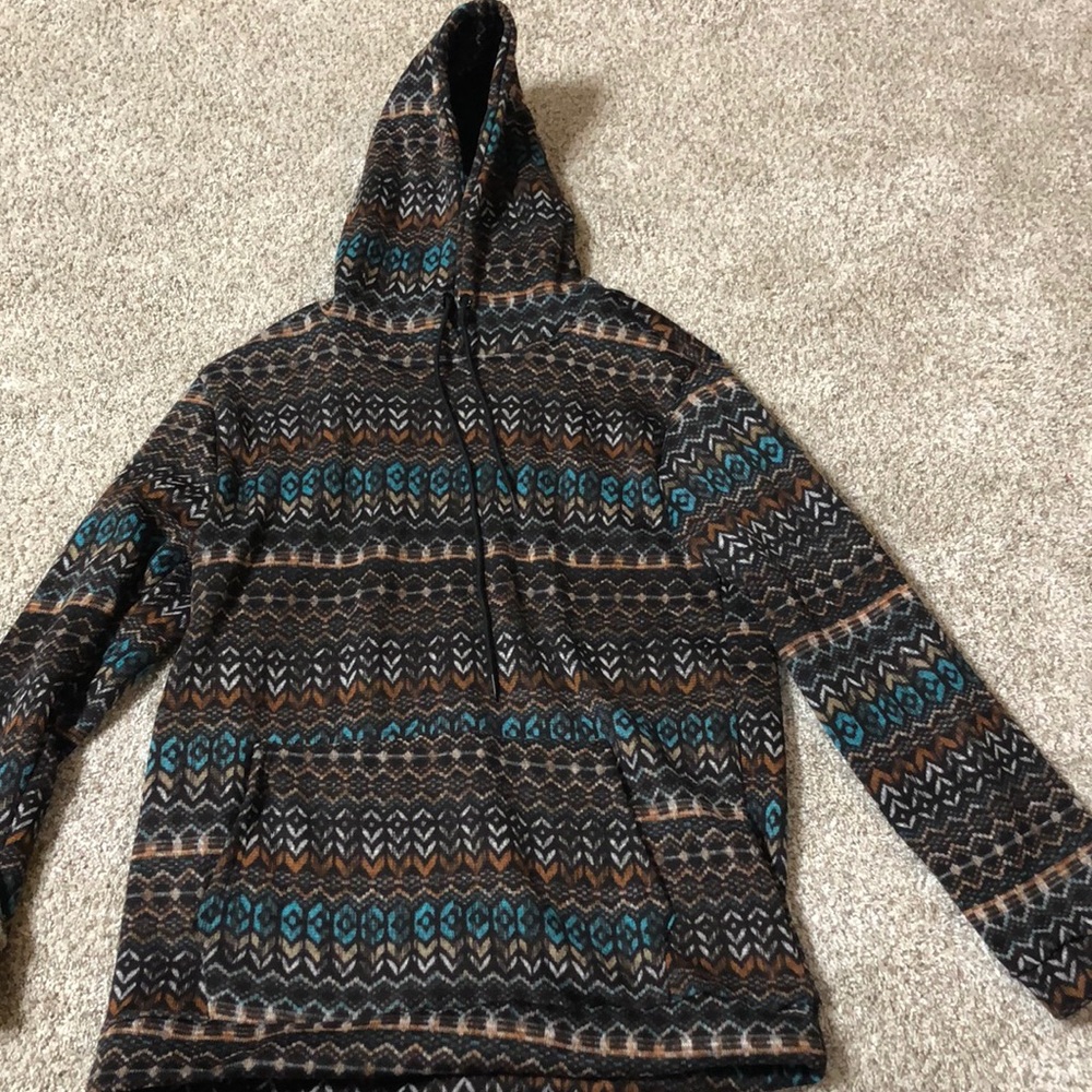 Patterned sweatshirt